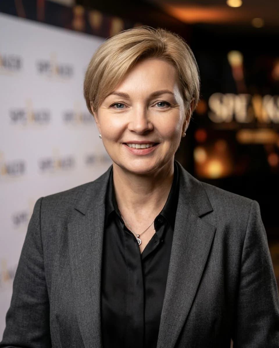 Anna Kovacs Press & Deck Portrait example generated with Pixshop