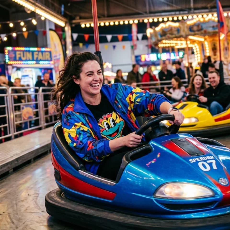 Bumper Car Chase Pixshop preview