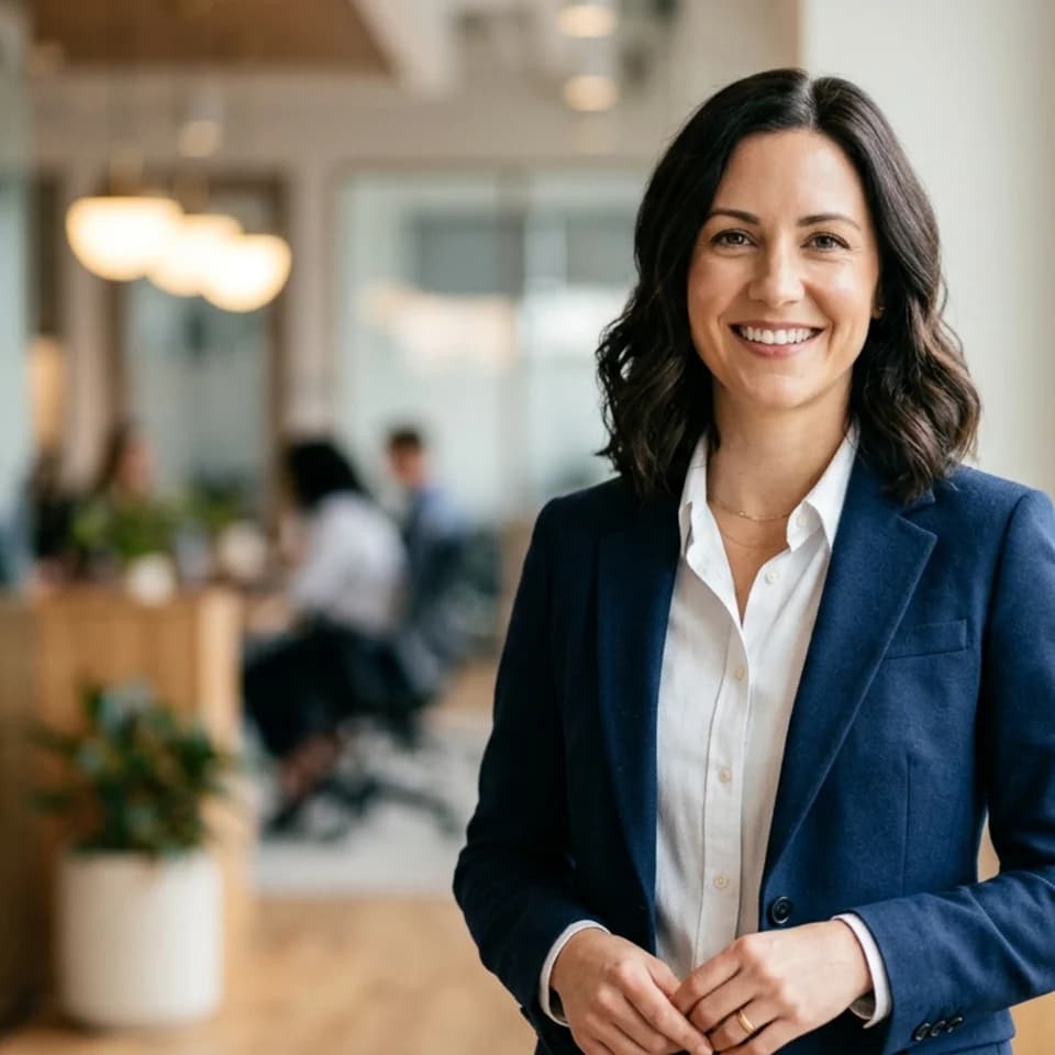 Warm Team Bio Portrait preview