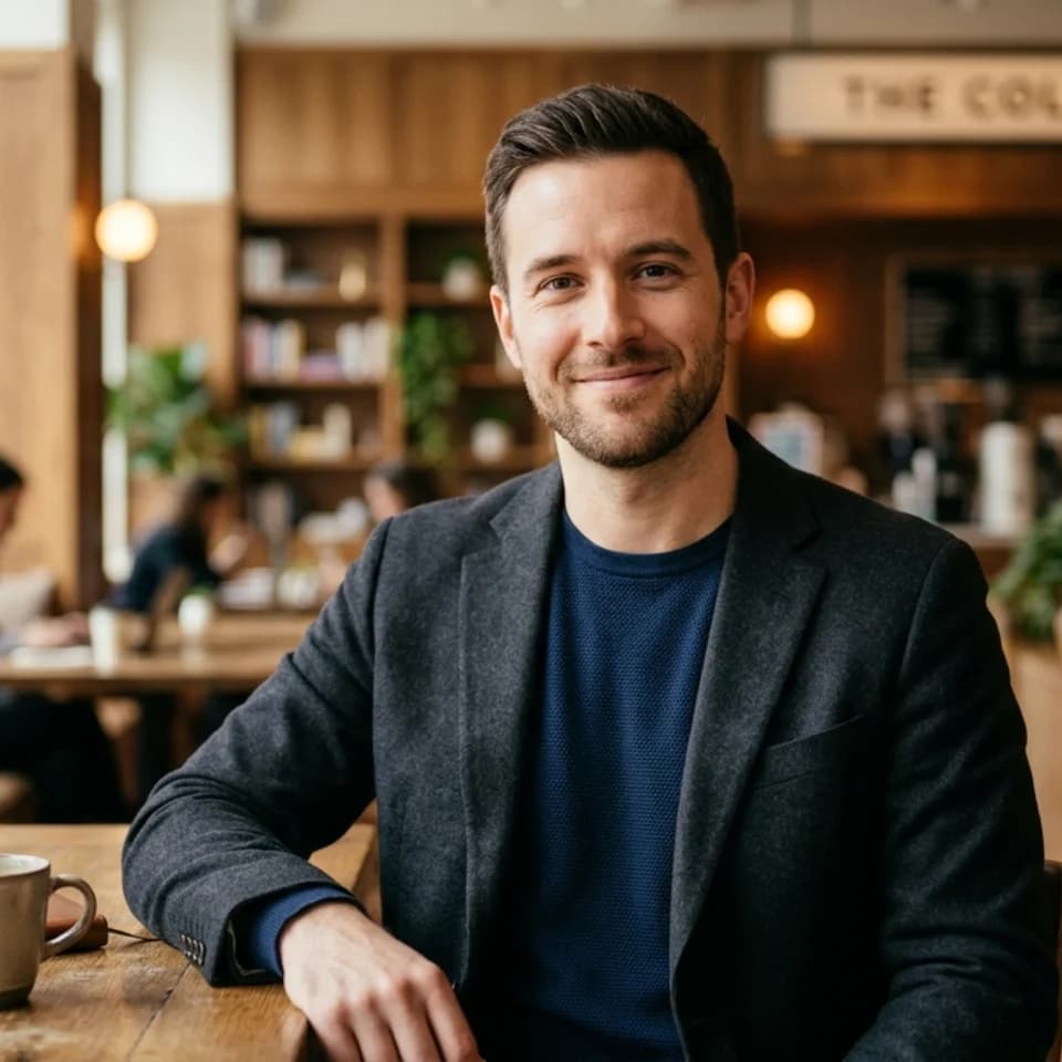 Café Portrait Pixshop preview