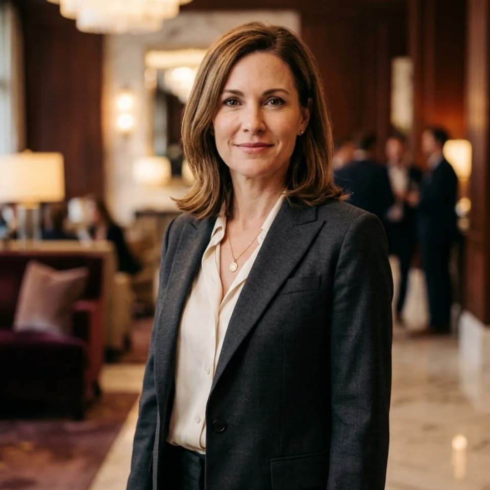 Hotel Lobby Portrait Pixshop preview