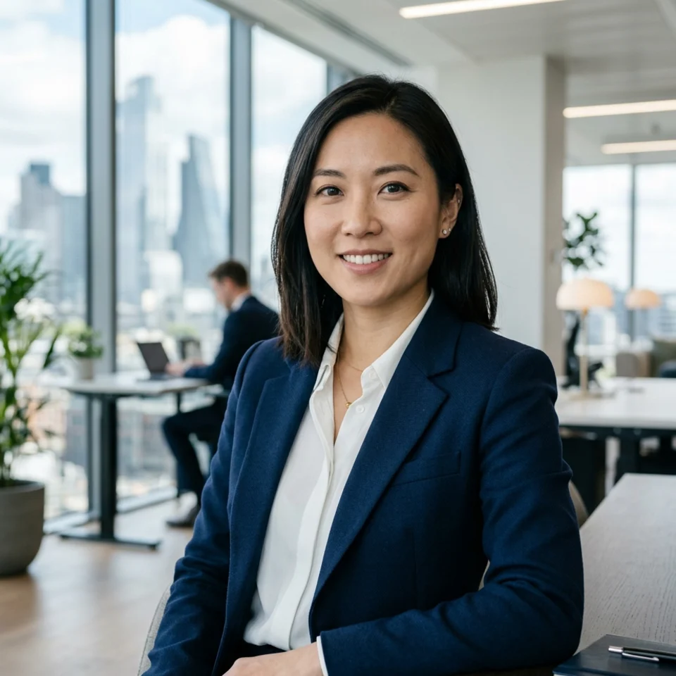 Office Window Portrait preview