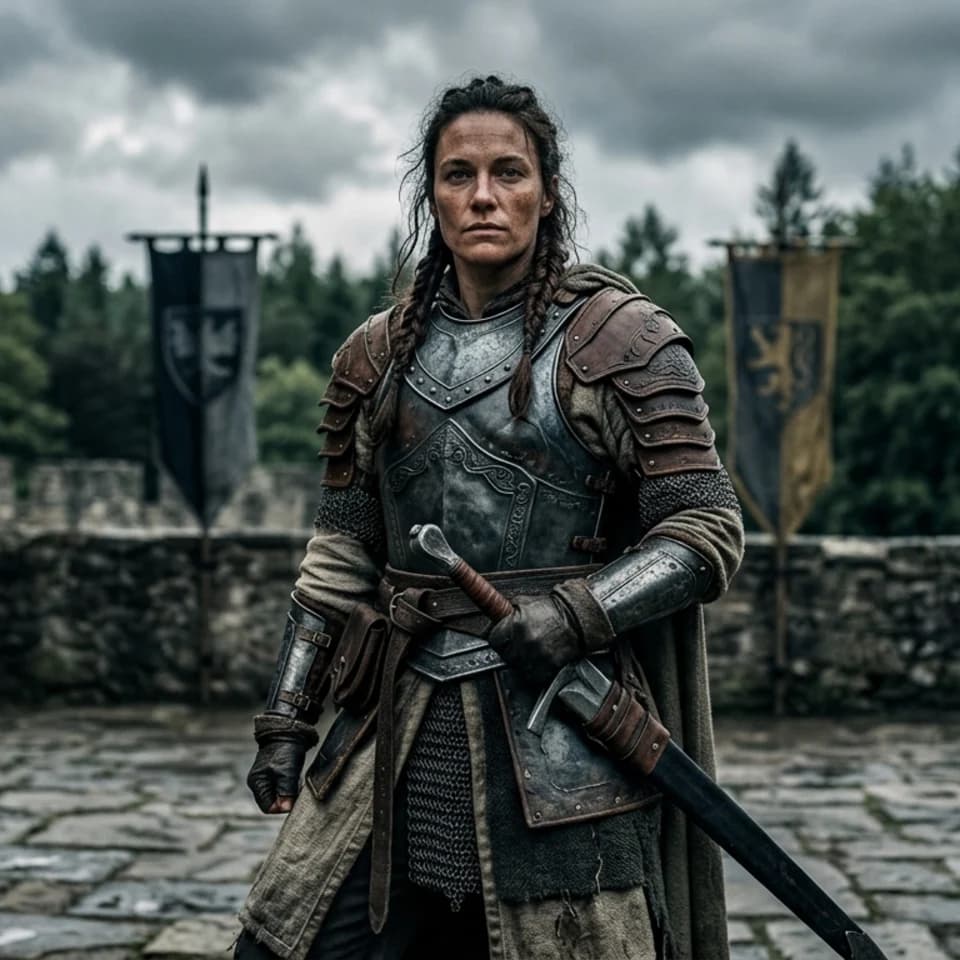 Fantasy Warrior Armor Pixshop preview