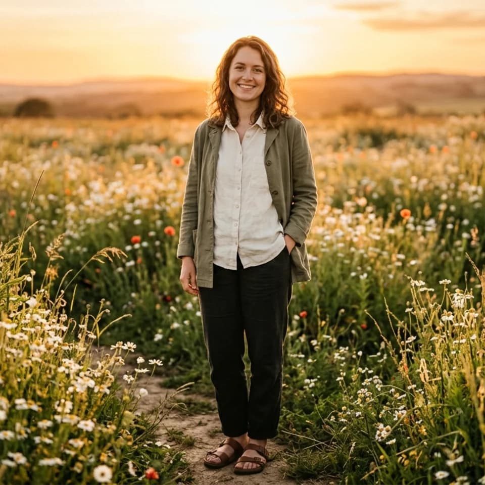 Meadow Golden Hour Pixshop preview