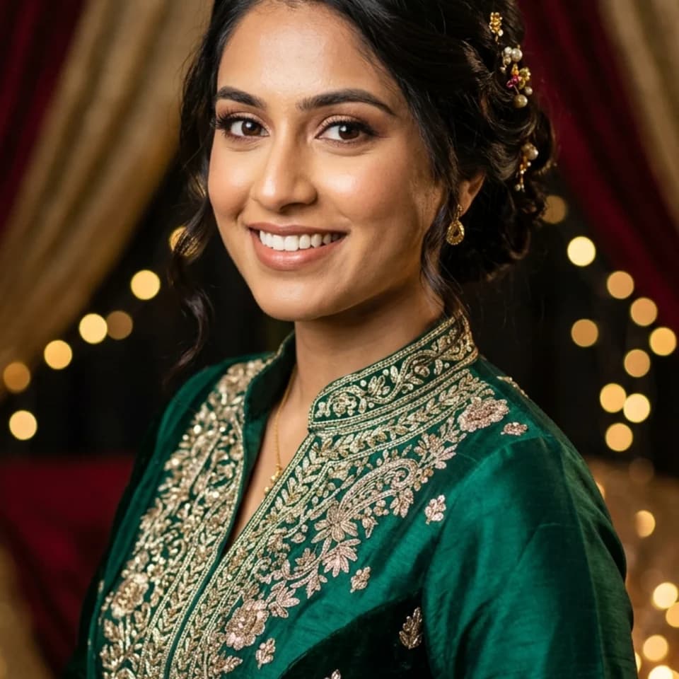 Jewel Tone Portrait Pixshop preview