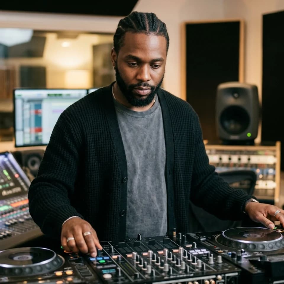 Studio Console Portrait Pixshop preview