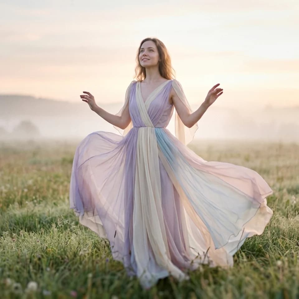 Dawn Meadow Light Pixshop preview