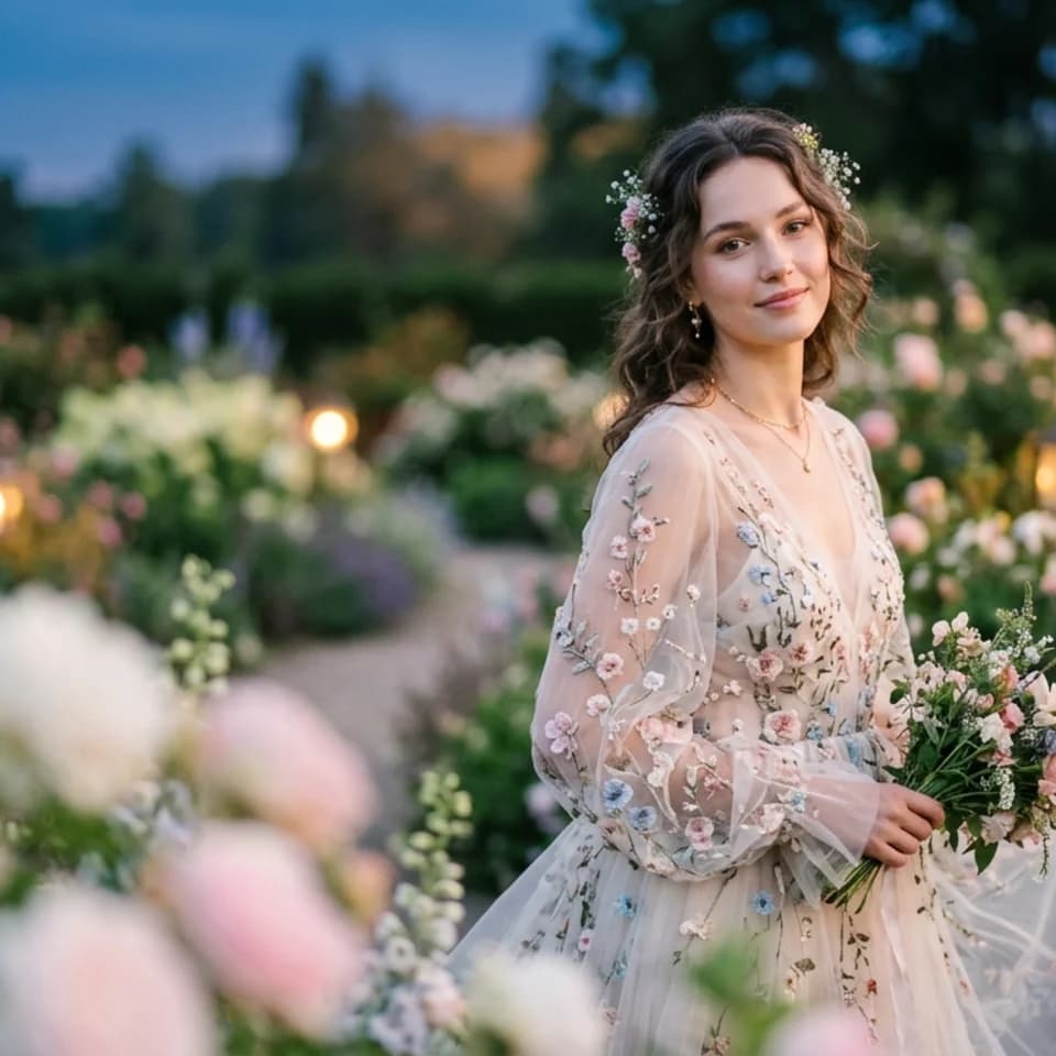 Twilight Garden Glow Pixshop preview