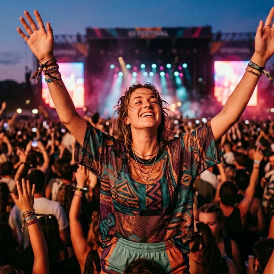 Hands-Up Crowd Energy Pixshop preview