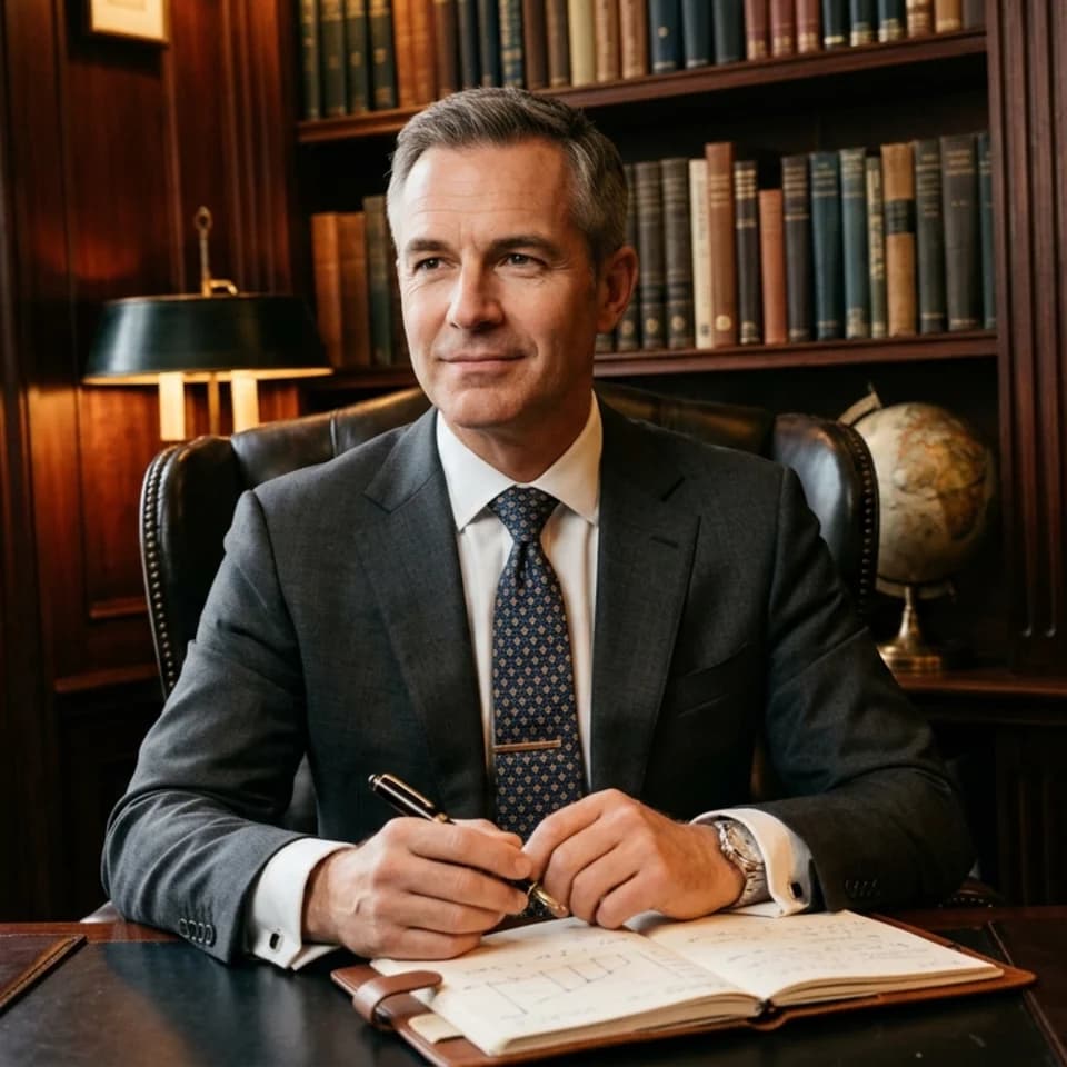 Financial Library Portrait Pixshop preview