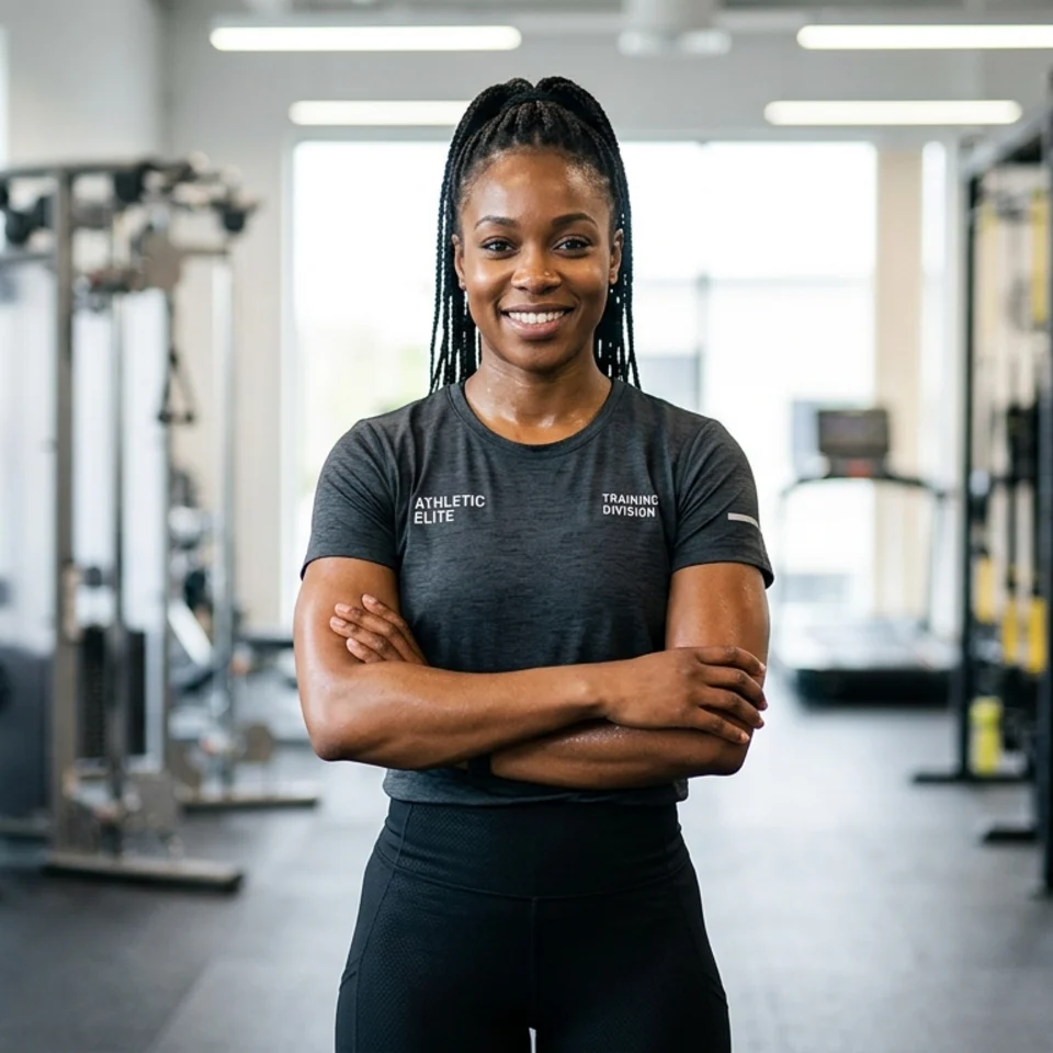 Gym Floor Portrait Pixshop preview