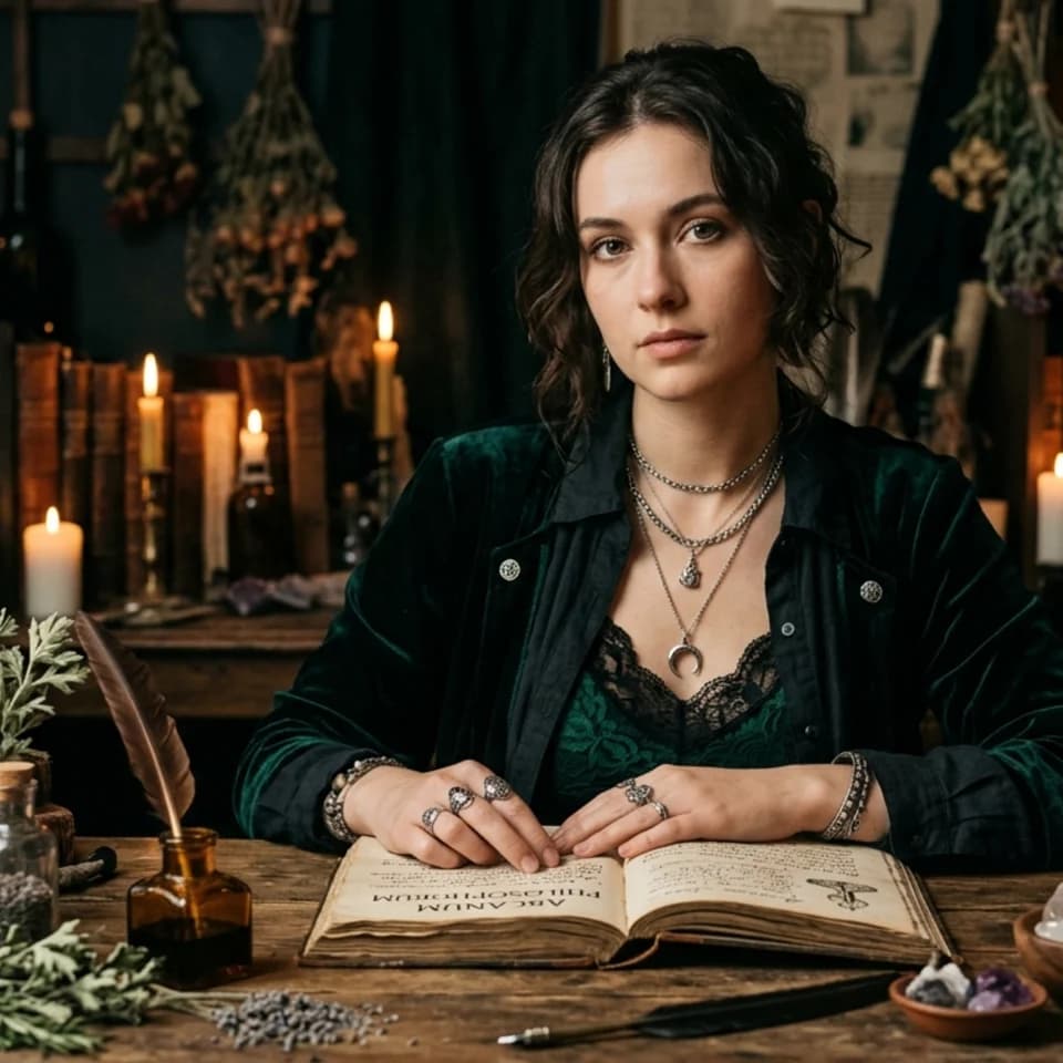 Candle Witch Study Pixshop preview