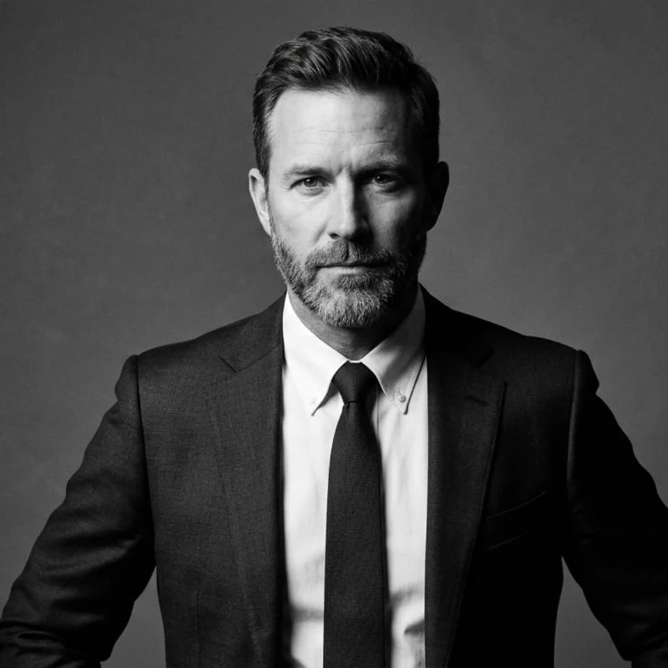 Monochrome Leadership Portrait preview