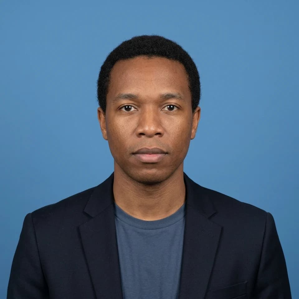 ID Picture — Blue Background, Blazer Pixshop preview