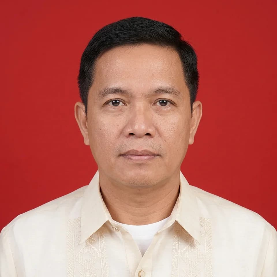 ID Picture — Red Background, Barong Pixshop preview