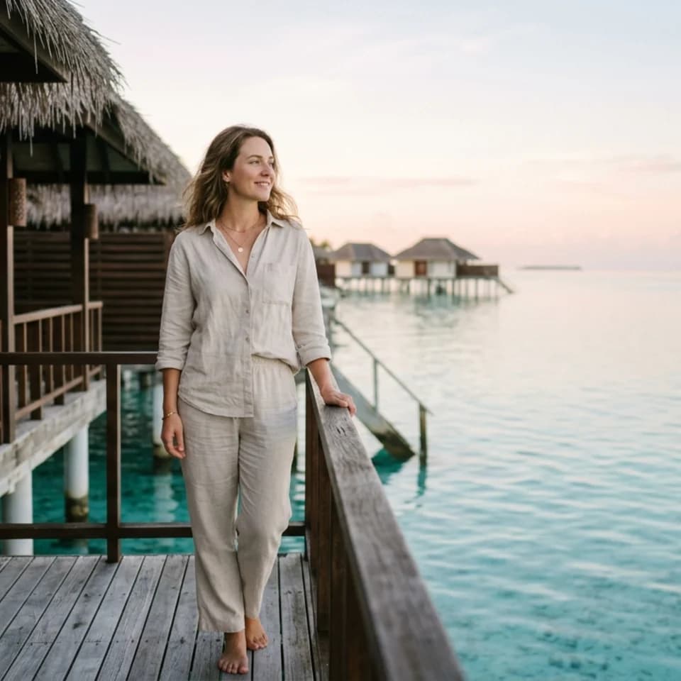 Overwater Sunrise Pixshop preview