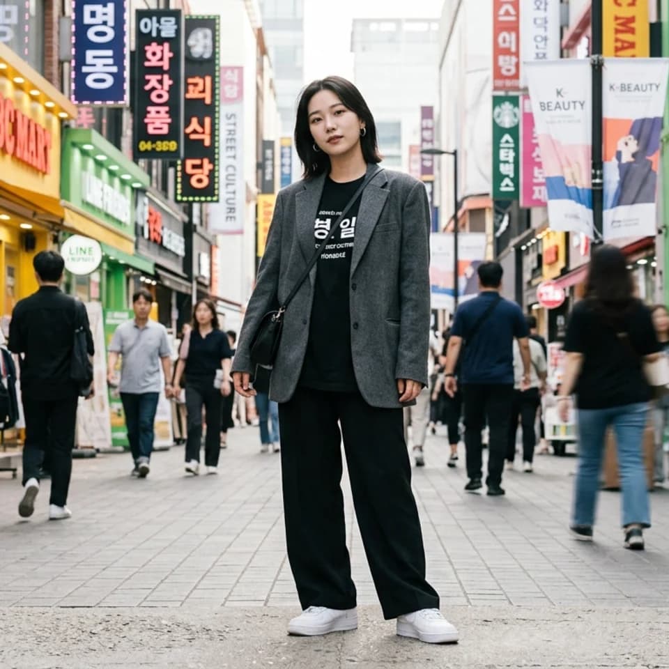 Seoul Street Editorial Pixshop preview