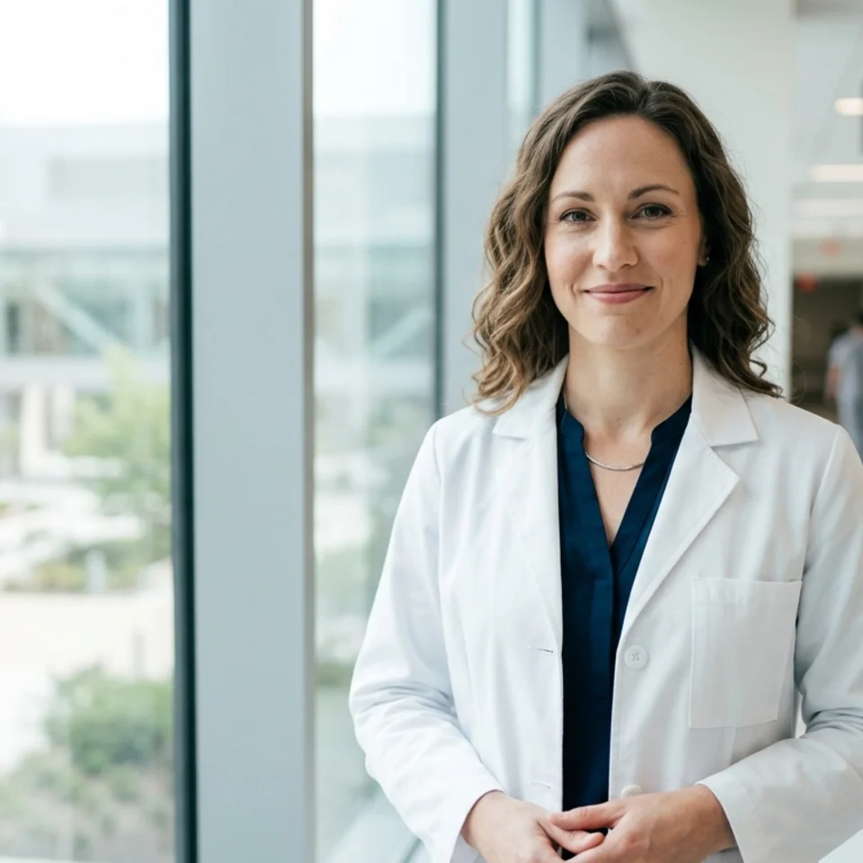 Hospital Window Portrait Pixshop preview