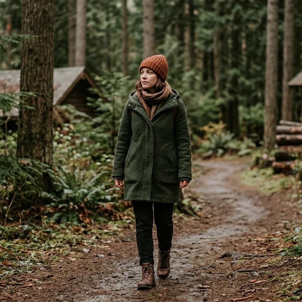 Forest Cabin Path Pixshop preview