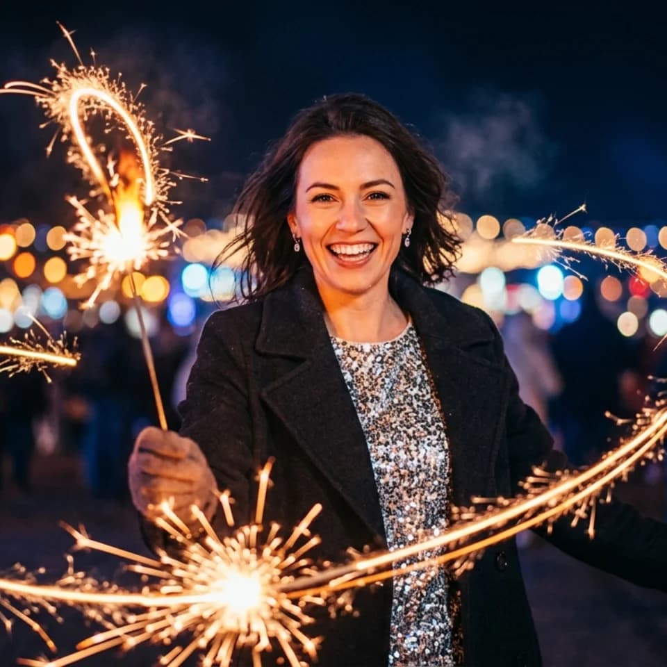 Sparkler Night Pixshop preview