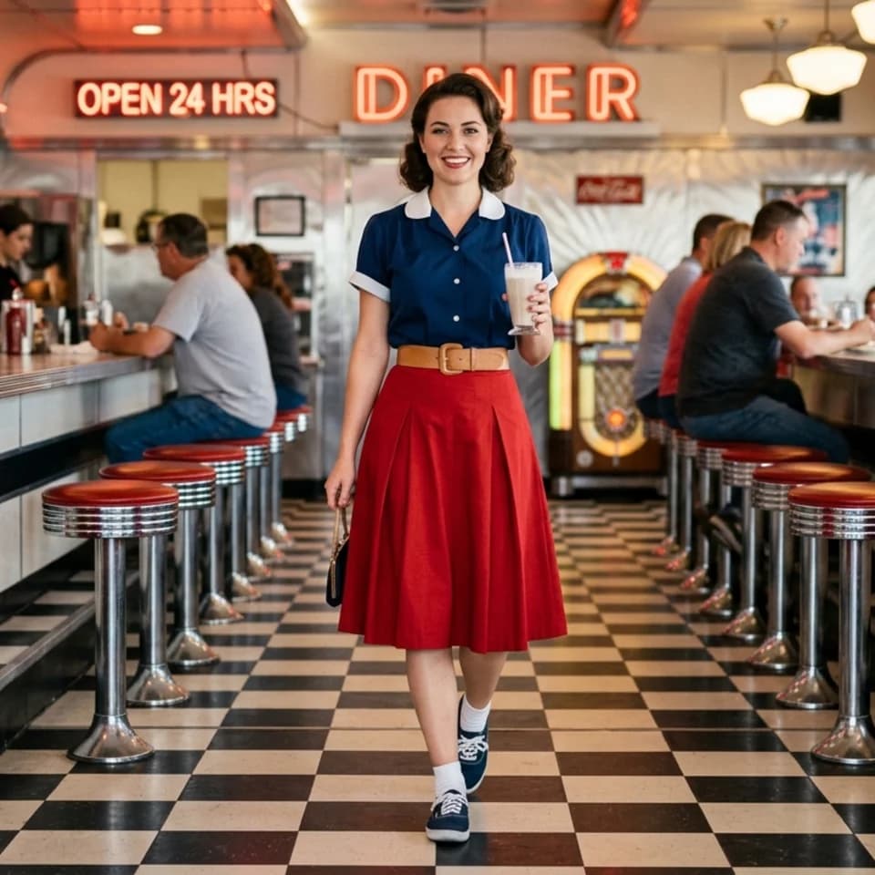 Checkerboard Floor Step Pixshop preview