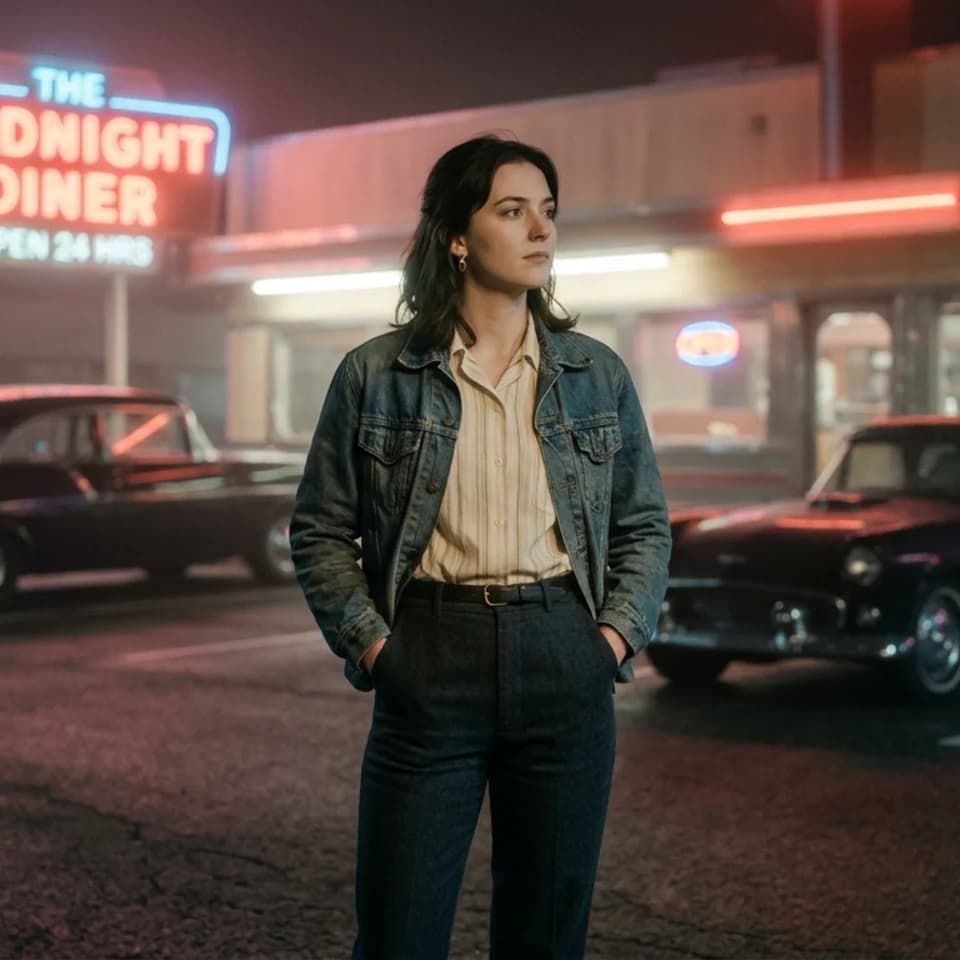 Parking Lot Afterglow Pixshop preview