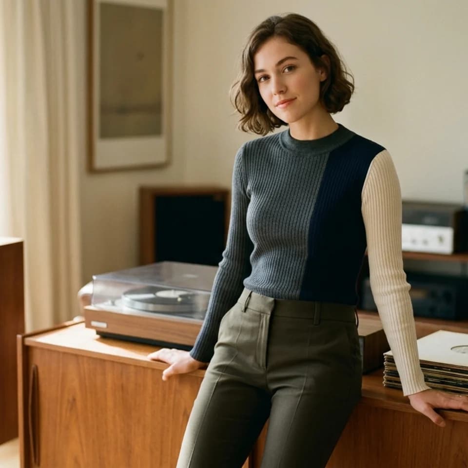 Record Console Portrait Pixshop preview