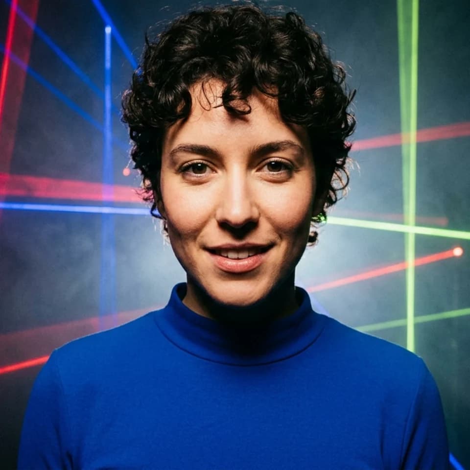 Laser Portrait Close-Up Pixshop preview