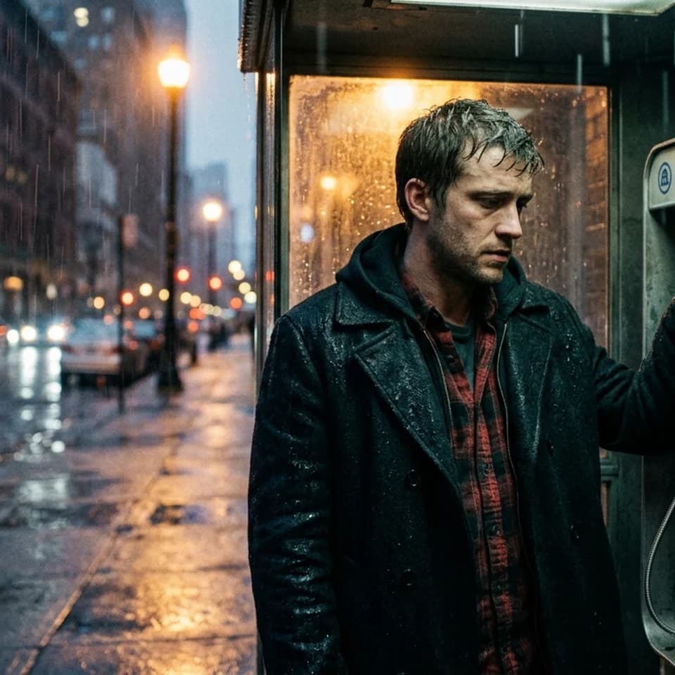 Payphone Rain Mood Pixshop preview