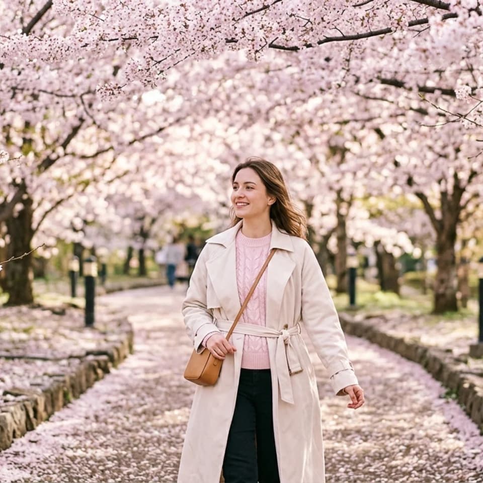Cherry Blossom Walk Pixshop preview