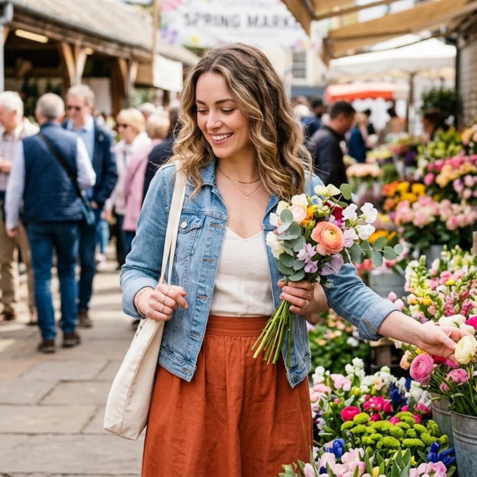 Flower Market Stop Pixshop preview