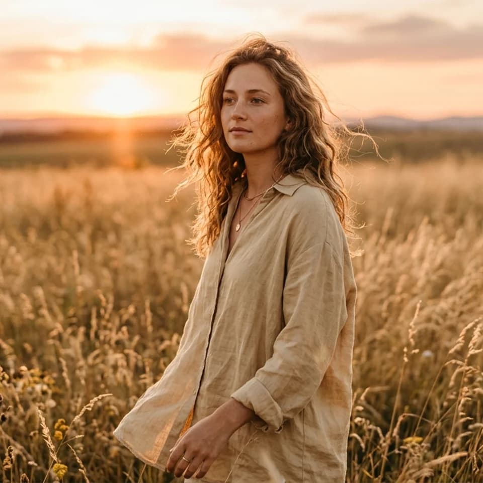 Golden Field Glow Pixshop preview