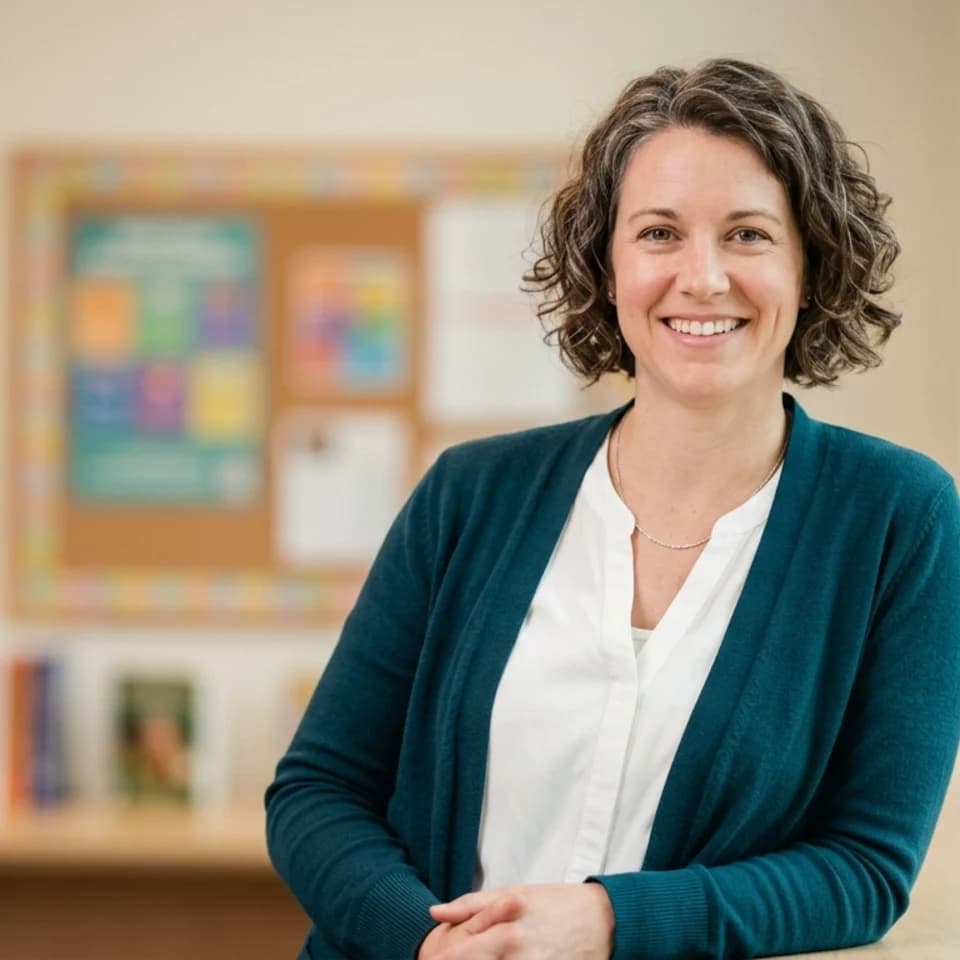 Neutral Educator Headshot Pixshop preview