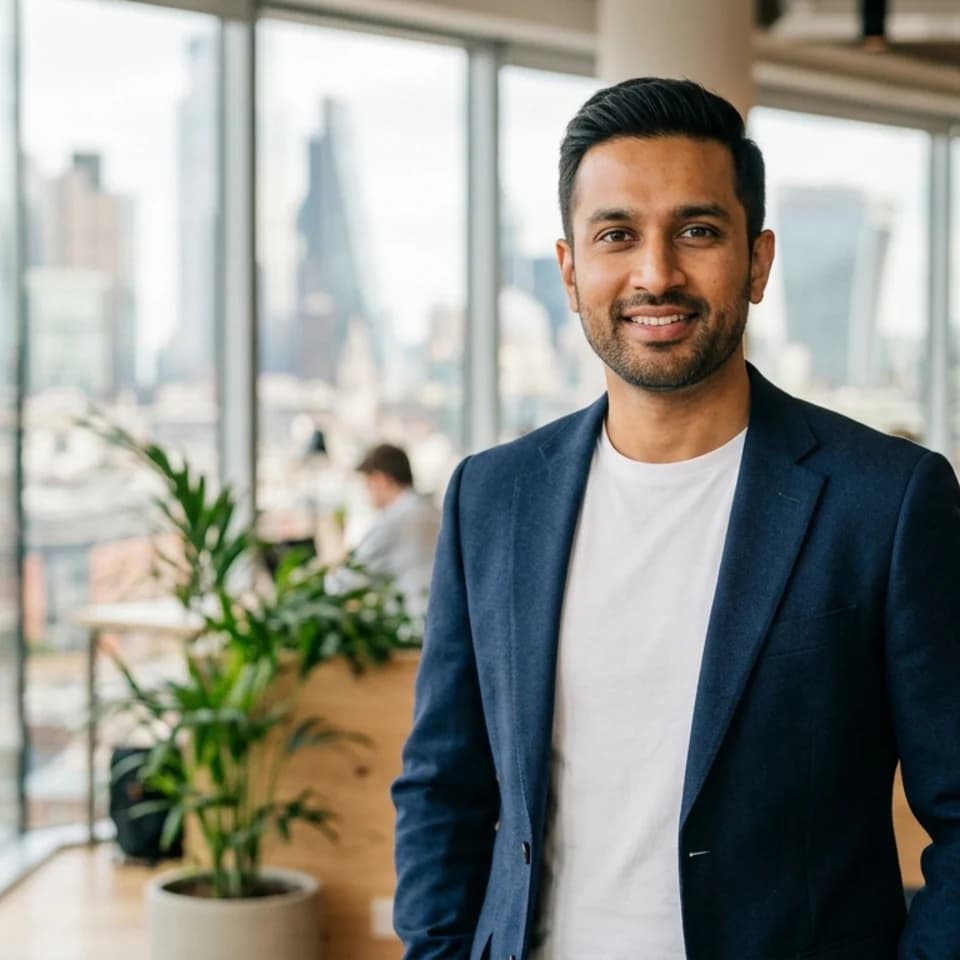 Glass Office Portrait Pixshop preview