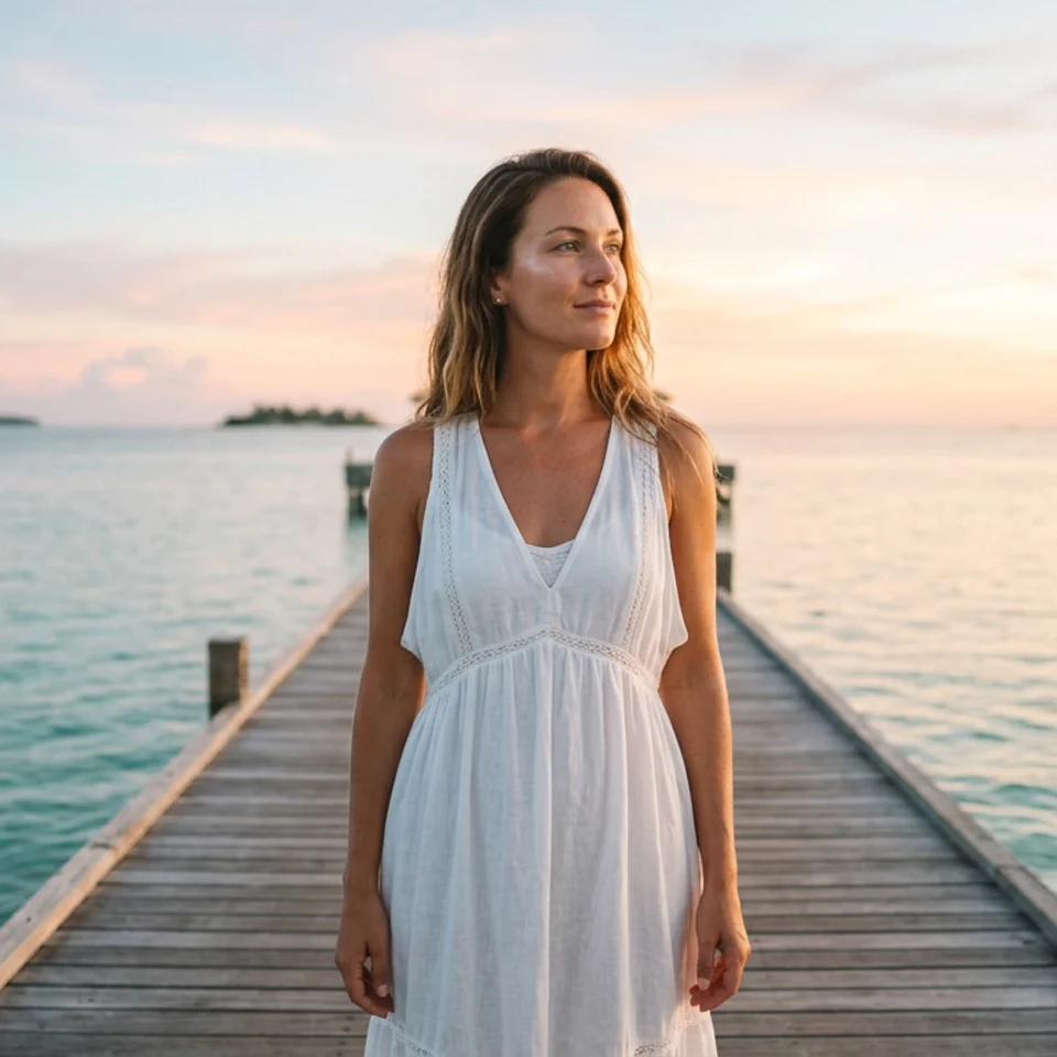 Sunset Pier Breeze Pixshop preview